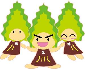 ramudonさんの木材協同組合のキャラクター制作への提案