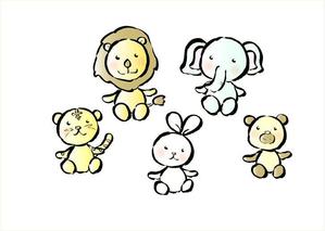 うみ (sasakisayaka)さんの可愛い動物イラスト５点への提案