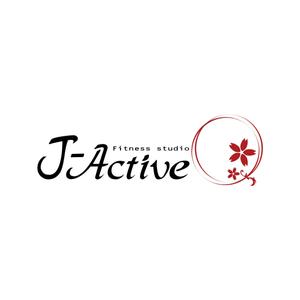 Design Studio GAKU (Design_Studio_Gaku)さんのミャンマーへ日系で初進出！フィットネススタジオ「J-Active」のロゴへの提案