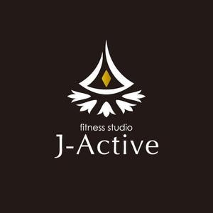 ＊ sa_akutsu ＊ (sa_akutsu)さんのミャンマーへ日系で初進出！フィットネススタジオ「J-Active」のロゴへの提案