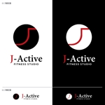 take5-design (take5-design)さんのミャンマーへ日系で初進出！フィットネススタジオ「J-Active」のロゴへの提案