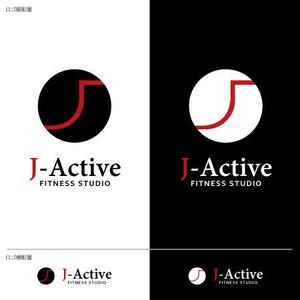 take5-design (take5-design)さんのミャンマーへ日系で初進出！フィットネススタジオ「J-Active」のロゴへの提案