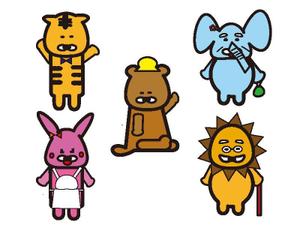 みつ (finfu)さんの可愛い動物イラスト５点への提案