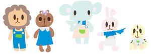 Loiahさんの可愛い動物イラスト５点への提案