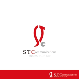 smoke-smoke (smoke-smoke)さんの「STC　または　エスティーコミュニケーションズ」のロゴ作成への提案