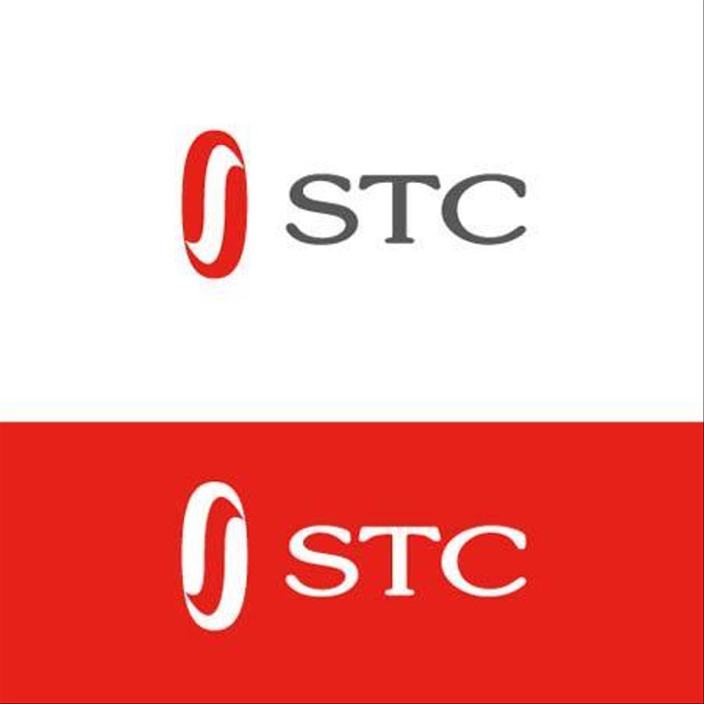 「STC　または　エスティーコミュニケーションズ」のロゴ作成