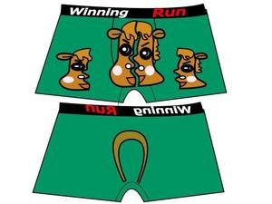 JR0VLBさんの競馬グッズブランドのボクサーパンツのデザインへの提案