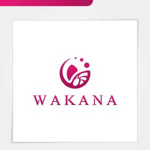 Kiyotoki (mtyk922)さんのアジアで展開する新規オープンの店「WAKANA」のロゴ作成への提案