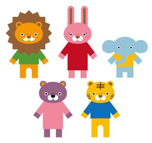 pinpondash (pinpondash)さんの可愛い動物イラスト５点への提案