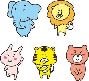 ygagarin (ygagarin)さんの可愛い動物イラスト５点への提案