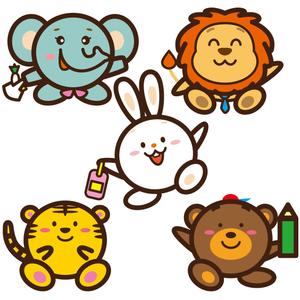 ねこねこ堂 (nekonekodou)さんの可愛い動物イラスト５点への提案