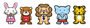 うさこ ()さんの可愛い動物イラスト５点への提案