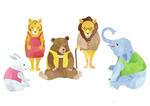 kimuraryoさんの可愛い動物イラスト５点への提案
