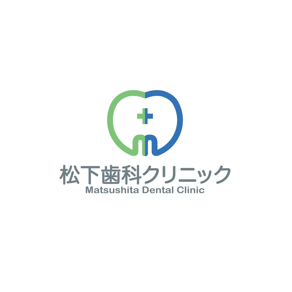 新規開業する「松下歯科クリニック」のロゴ