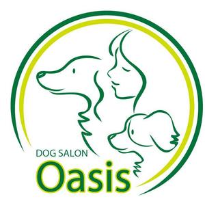 きもと屋 ()さんの「DOG SALON　Oasis　　（ドッグサロン　オアシス　　　　どっぐさろん　おあしす）」のロゴ作成への提案