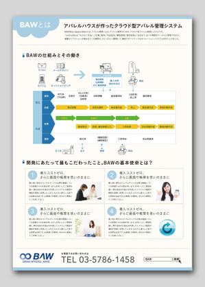 Happy  Design Room (ryoshi)さんの販売在庫管理システムのチラシデザイン制作への提案