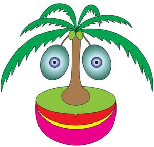 ひでと (hi-to)さんのヤシの木のキャラクターへの提案