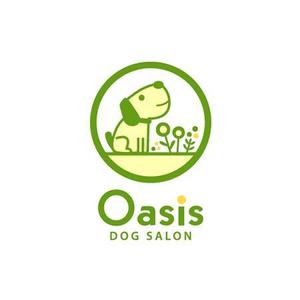 L-design (CMYK)さんの「DOG SALON　Oasis　　（ドッグサロン　オアシス　　　　どっぐさろん　おあしす）」のロゴ作成への提案