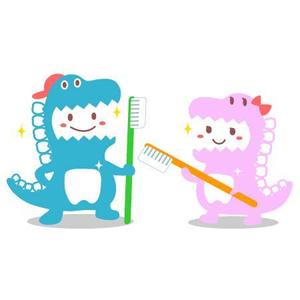ヤンロン (yanron)さんの歯科院恐竜キャラクターへの提案