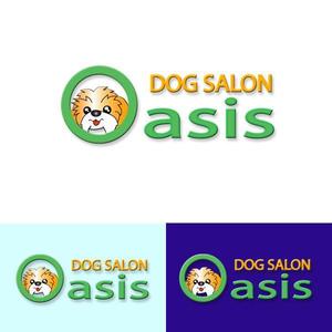 oriental (oriental55555)さんの「DOG SALON　Oasis　　（ドッグサロン　オアシス　　　　どっぐさろん　おあしす）」のロゴ作成への提案