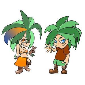 チャレンジドITセンター (npocc-cic)さんのヤシの木のキャラクターへの提案