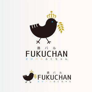 mogurintai7 (mogurintai7)さんの店名「やきとり　ふくちゃん」地鶏料理専門店　　ワイン　日本酒　のロゴ　への提案