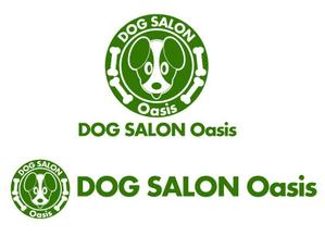 renamaruuさんの「DOG SALON　Oasis　　（ドッグサロン　オアシス　　　　どっぐさろん　おあしす）」のロゴ作成への提案