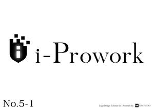 KS-STUDIO (KSSTUDIO)さんのインテリジェンスの新サービス「i-Prowork」のロゴ募集への提案