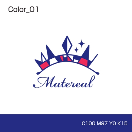 さんの結婚式場にスタッフの派遣やサービスを提供している「MATEREAL」のロゴへの提案