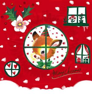 blanco ()さんのクリスマスケーキ用デコ箱デザインへの提案