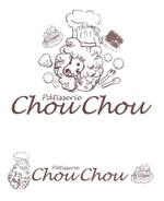 mizukinakaya (mizuki_nakaya)さんの洋菓子店（パティスリー、ケーキショップ）「Ｃｈｏｕｃｈｏｕ」のロゴ制作への提案