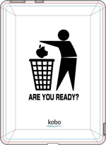 ウェブ君 (webkun)さんの楽天の電子ブックリーダーKobo Glo専用ケースプリントデザインへの提案