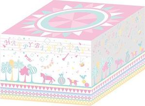 matsuoka_0891さんのバースデーケーキ用デコ箱デザインへの提案