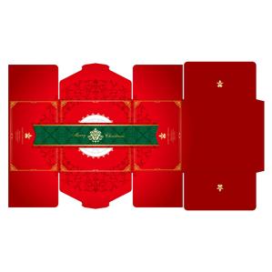葉山 紅緒 (toitoy)さんのクリスマスケーキ用デコ箱デザインへの提案