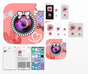 RYO (r_a_design)さんのiPhone向け カメラアプリ のアイコンの制作への提案