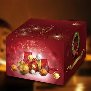 kirei (kirei)さんのクリスマスケーキ用デコ箱デザインへの提案