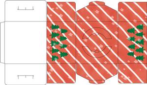 S000MI(そーみ) (S000MI)さんのクリスマスケーキ用デコ箱デザインへの提案