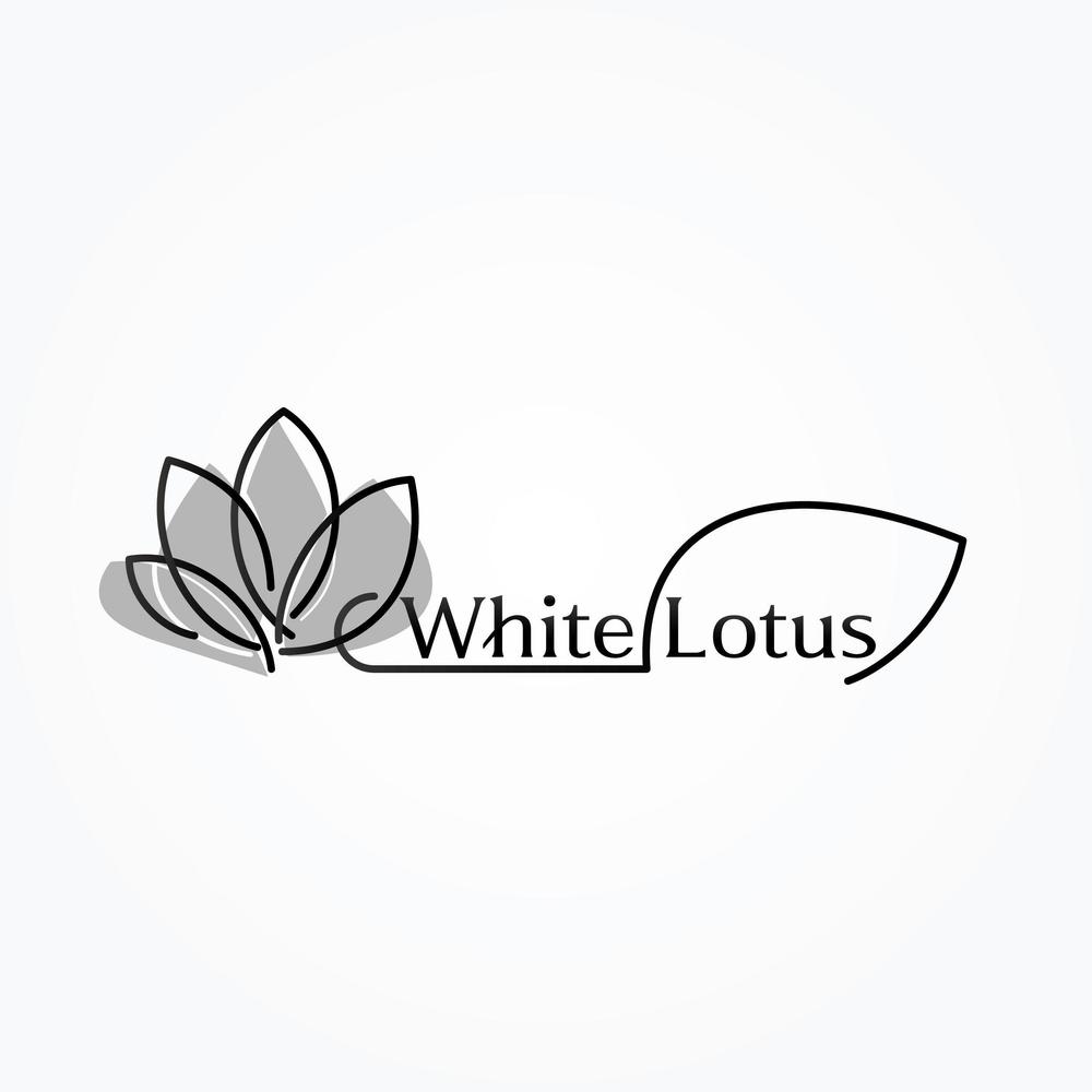 新規開店のベトナム料理専門店　「White Lotus」のロゴ