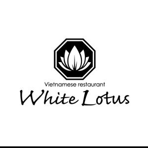 awn (awn_estudio)さんの新規開店のベトナム料理専門店　「White Lotus」のロゴへの提案