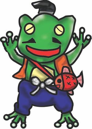 RoPoCop (SHINCe2677)さんのカエルのキャラクターデザインへの提案