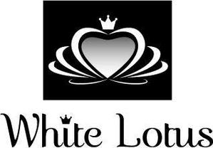 アラキ ()さんの新規開店のベトナム料理専門店　「White Lotus」のロゴへの提案