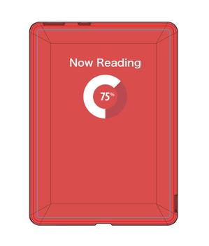 前田 コウ (cocosign)さんの楽天の電子ブックリーダーKobo Glo専用ケースプリントデザインへの提案