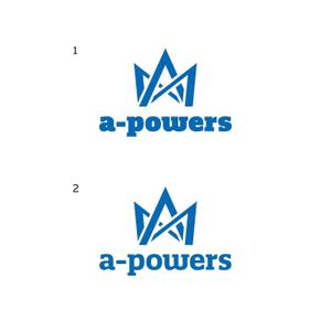 ロゴ研究所 (rogomaru)さんのマーケティング・ITコンサルタント「a-powers」のロゴへの提案