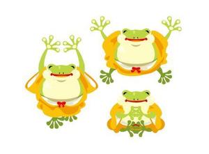 佐藤　ヒマ ()さんのカエルのキャラクターデザインへの提案