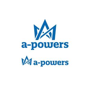 ロゴ研究所 (rogomaru)さんのマーケティング・ITコンサルタント「a-powers」のロゴへの提案