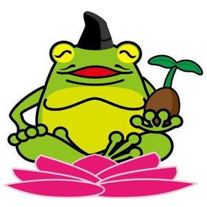 muckeyさんのカエルのキャラクターデザインへの提案