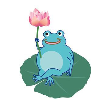 イシカワ (mizmiz)さんのカエルのキャラクターデザインへの提案