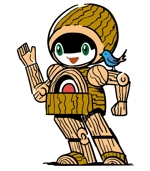kropsworkshop (krops)さんの材木屋の木製ロボットキャラクター制作への提案