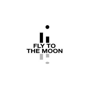 curious (curious)さんの海外展開カフェ「fly to the moon」のロゴへの提案