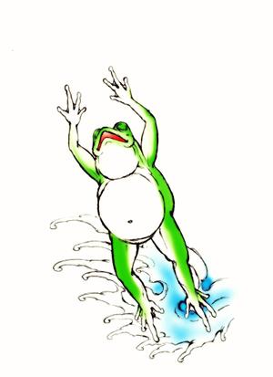 horizyuu (horizyuu)さんのカエルのキャラクターデザインへの提案